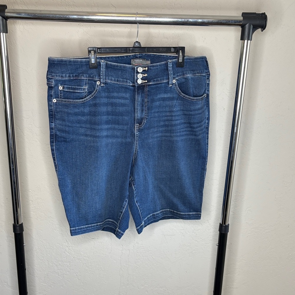 Torrid Indigo Jean Shorts